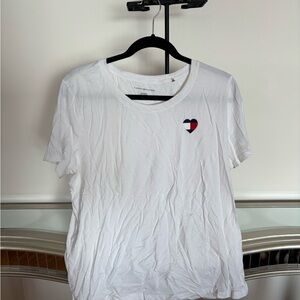 Tommy Hilfiger White Crew Neck Tee